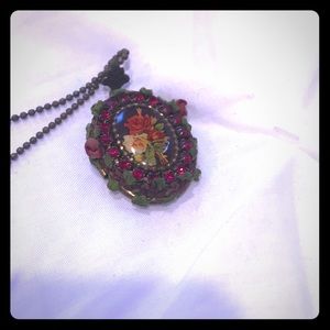 Michal Negrin locket necklace